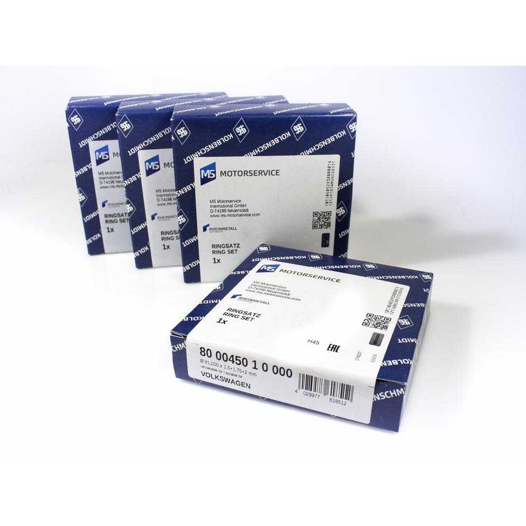 Ks piston rings (4CYL set 4) std size, 1. 8T