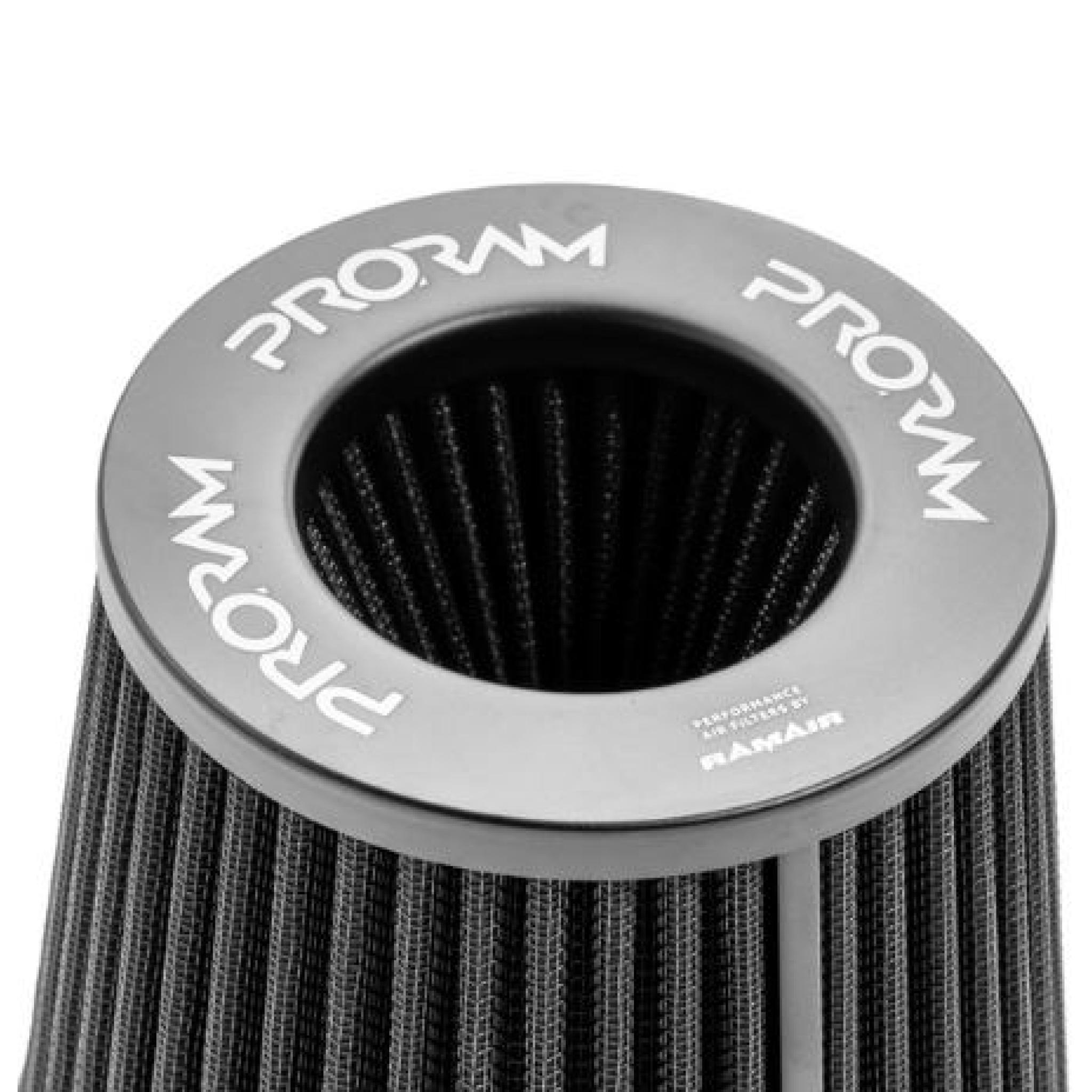 PRORAM Rubber Neck 70mm/80mm High Flow Pleated Cone Air Filter